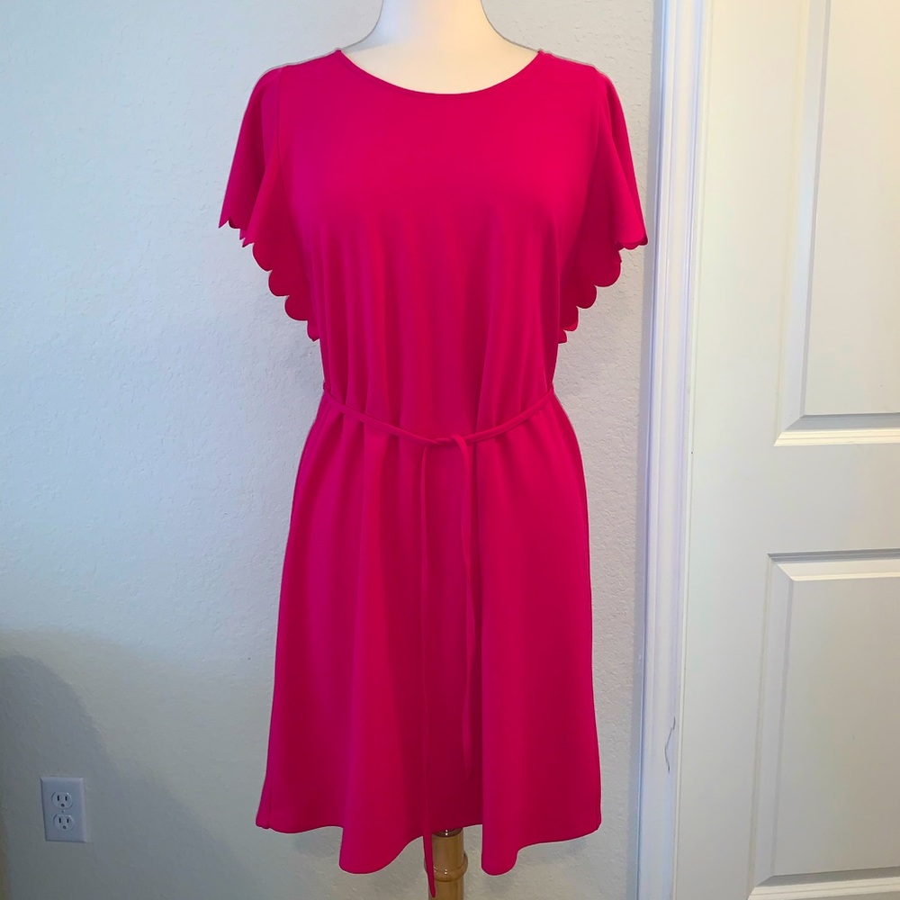 A New Day Flutter Sleeve Shift Dress Size Medium